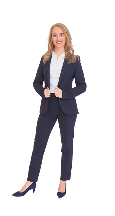 Ricarda Carina Rainer, MSc im Business Outfit