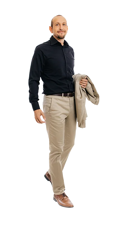 Bernhard Steger im Business Outfit