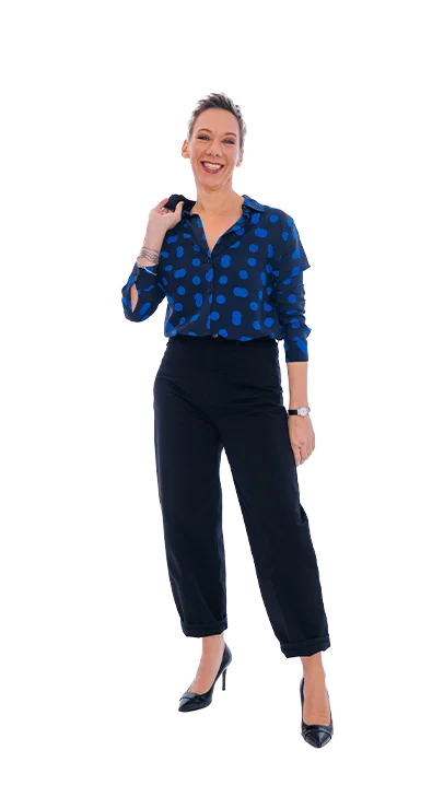 Dagmar Jiresch im Business Outfit