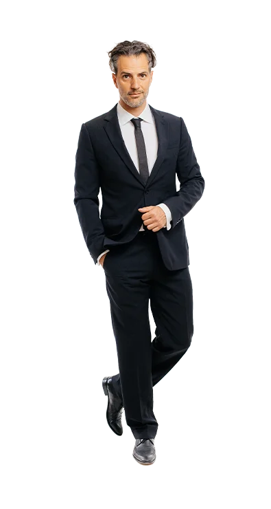 Erik Stadler im Business Outfit