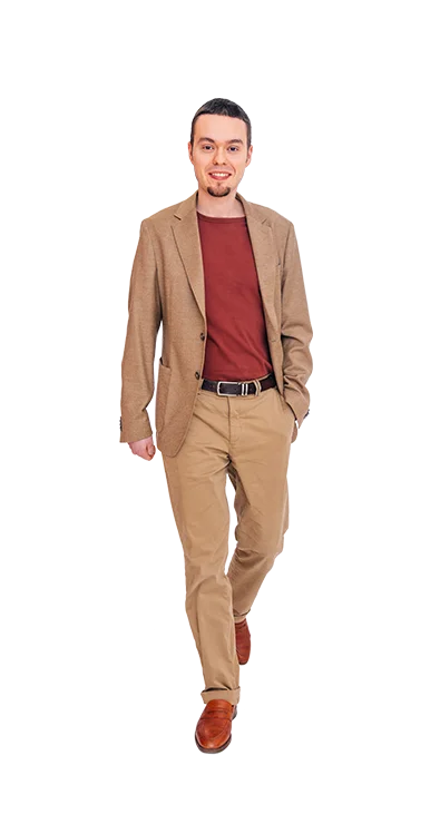 Jan-Bartl Koncel im Business Outfit