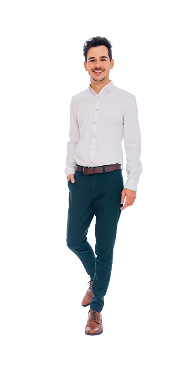 Jakob Schinagl im Business Outfit