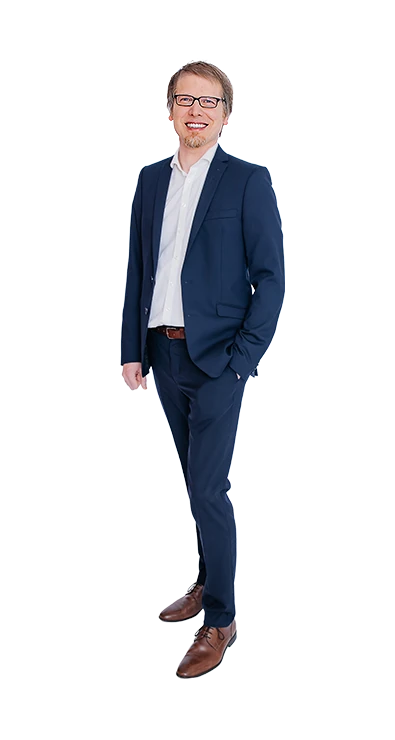 Martin Fuchs im Business Outfit