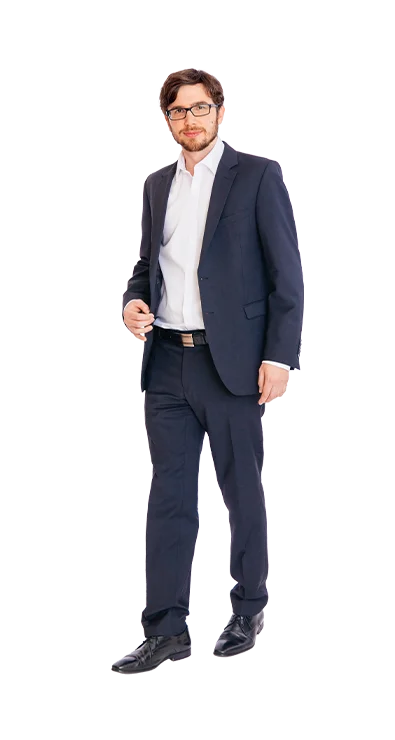 Manuel Nussbaumer im Business Outfit