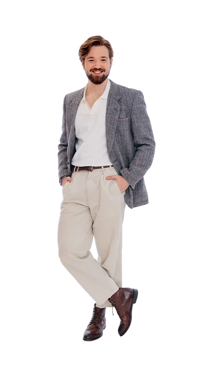 Philipp Zelenka im Business Outfit