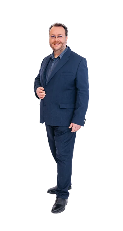 Dr. Wolfgang Rejzlik im Business Outfit